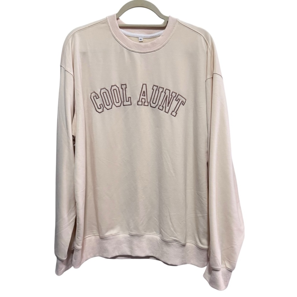 Cool AUNT - French Terry Sweatshirt - size M - very oversized fit
